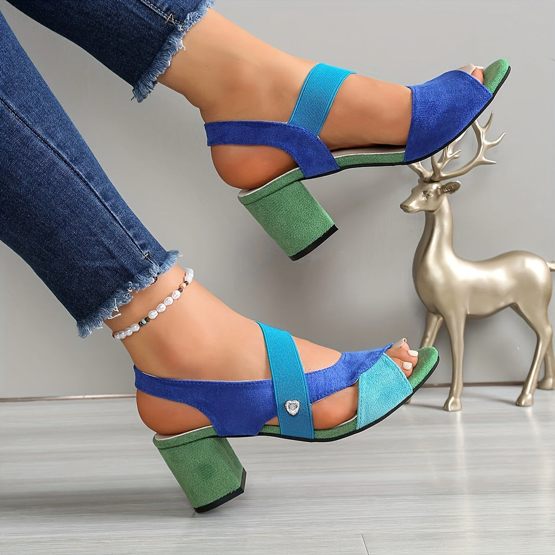 Sommerfeld™ | Bequeme High Heels mit Kreuzriemen
