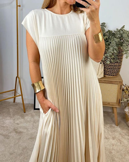Petra™ – Klassisches und Bequemes Plissékleid