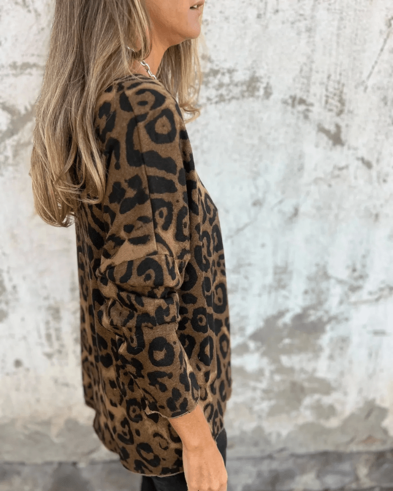 Zerena | Elegantes Oberteil im Leopardenmuster