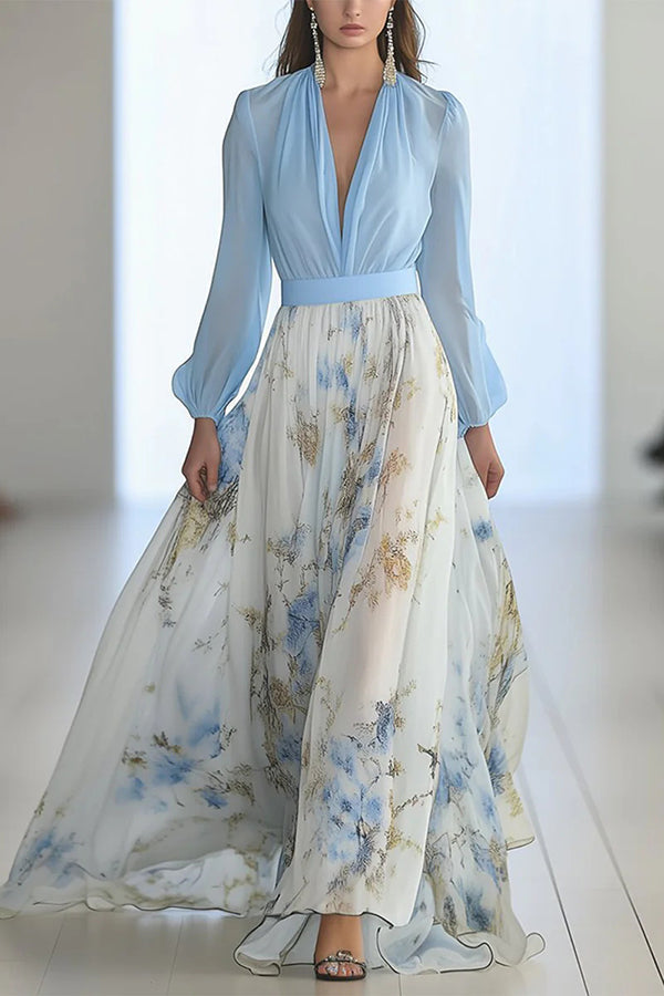 Esmy™ - Elegantes Maxikleid mit figurbetonender Silhouette