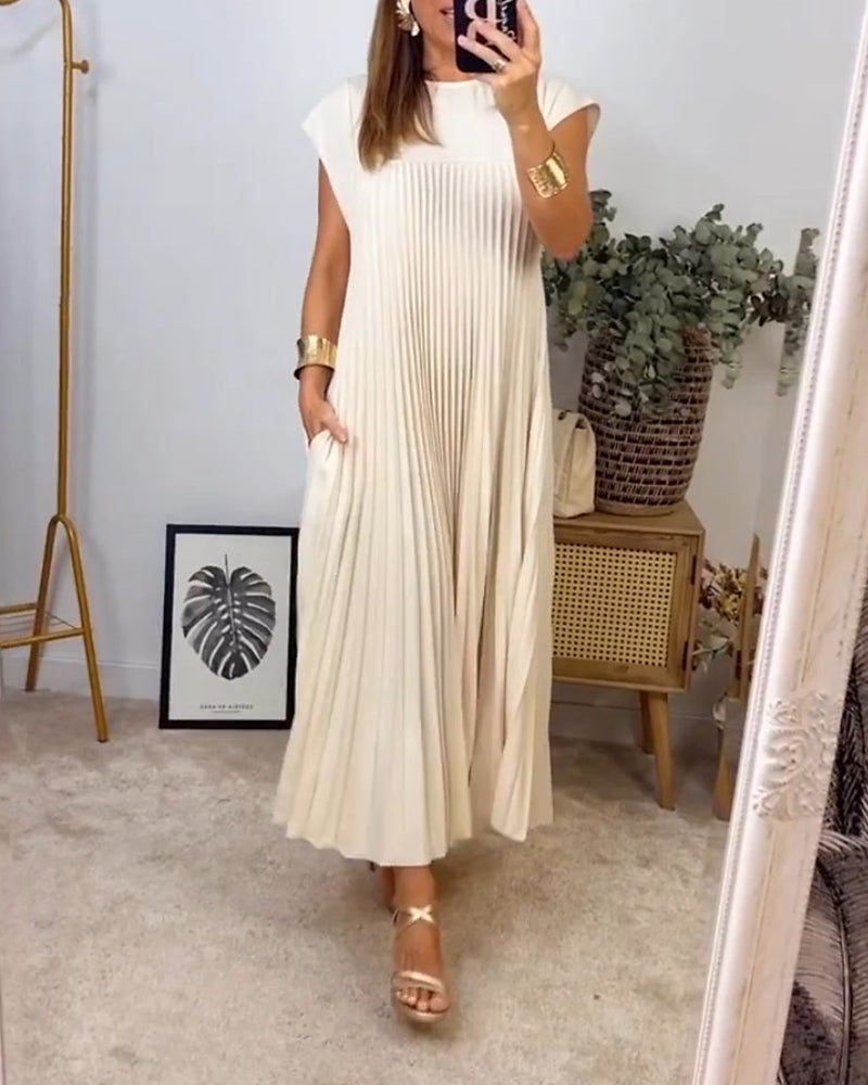 Petra™ – Klassisches und Bequemes Plissékleid
