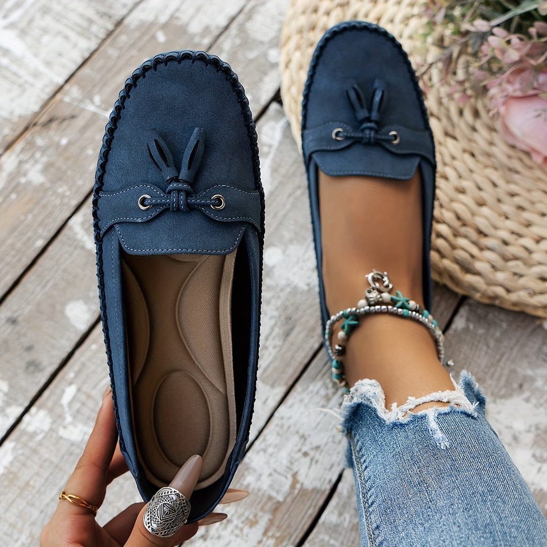 Savenora |  Klassische Loafers mit Quasten-Detail