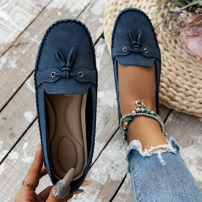Savenora |  Klassische Loafers mit Quasten-Detail
