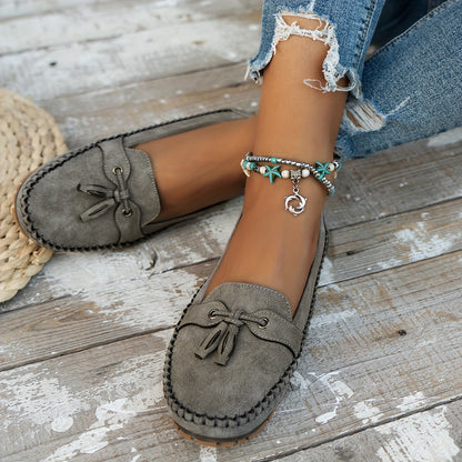 Savenora |  Klassische Loafers mit Quasten-Detail
