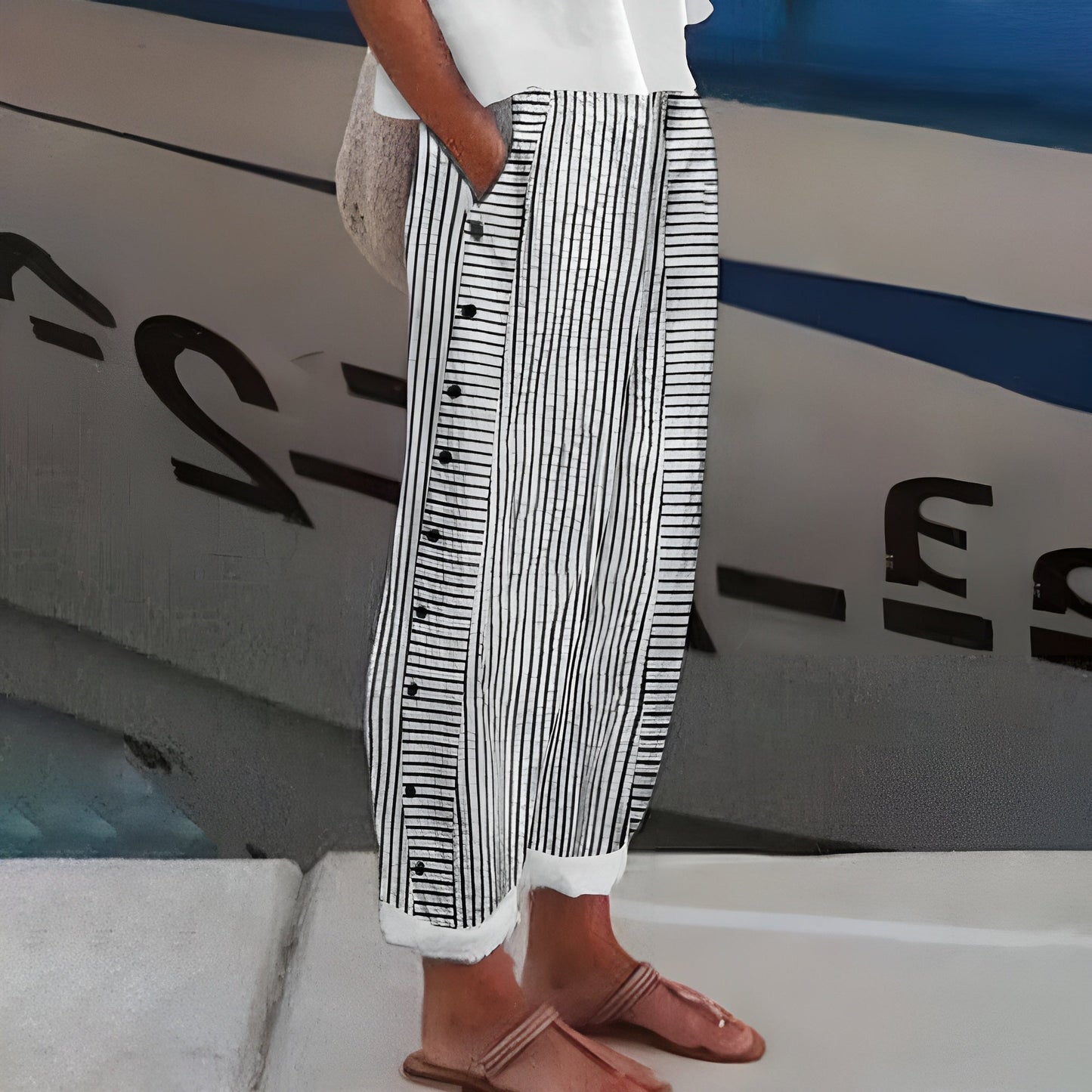 Sommerfeld | Luftige Leinenhose