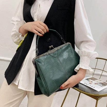 Retro Kuss-Schloss Handbag
