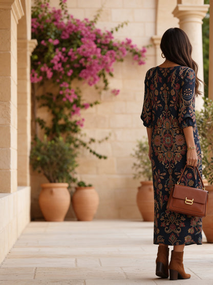 LEIRE - Langes Ethno-Kleid