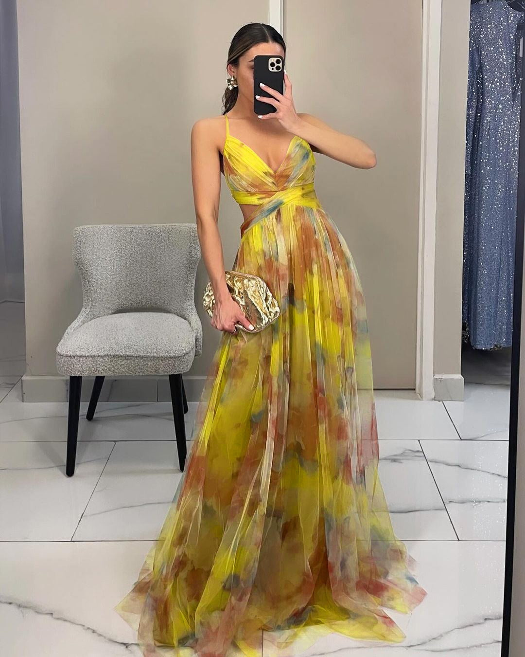 GISELLE | Maxi Dress in Chiffon