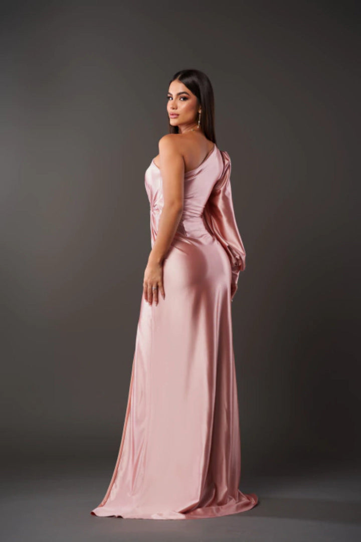 Dorie™ - Asymmetrisches Kleid mit Langen Schlitz