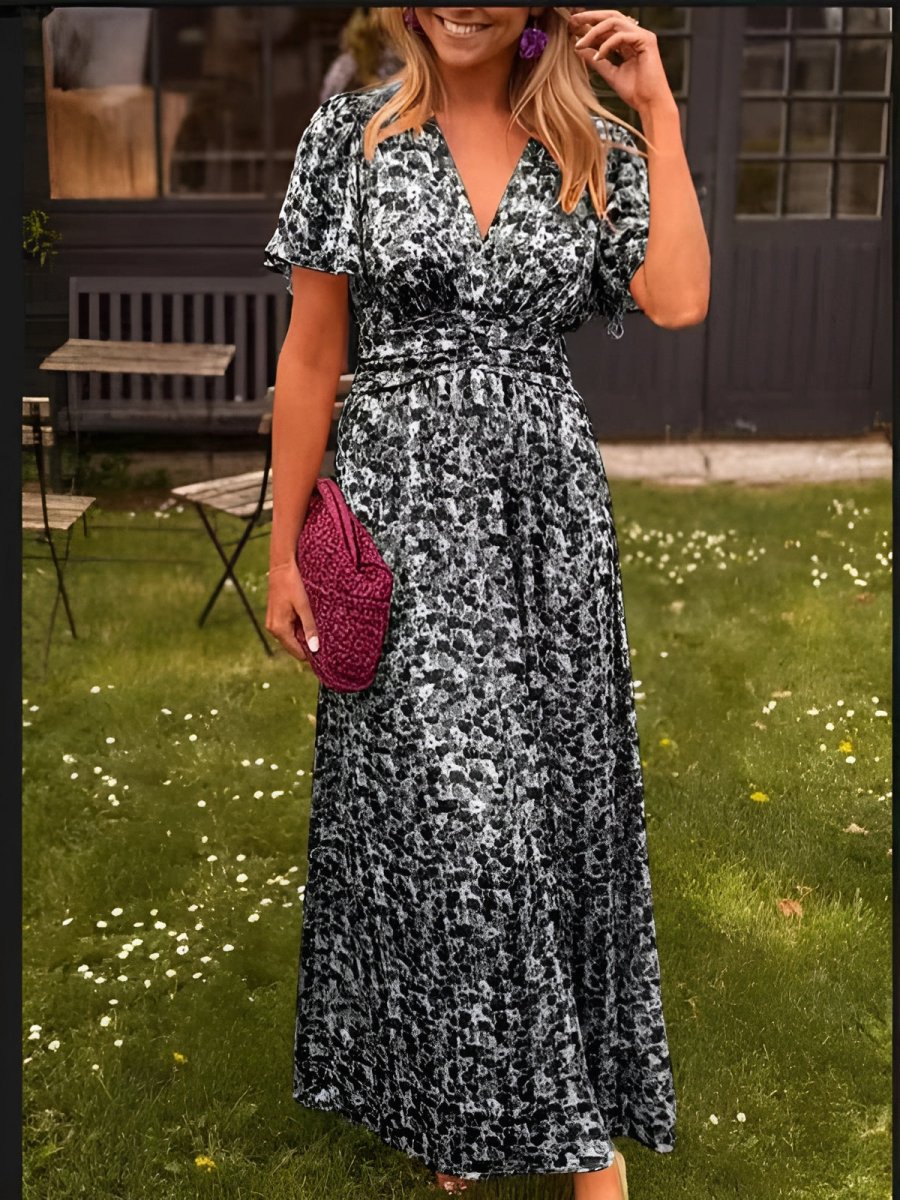 Erika™ - Elegantes und Bequemes Blumenkleid