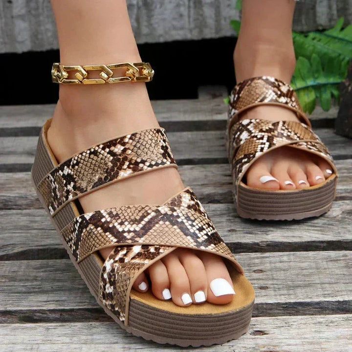 Savenora | Orthopädische Premium-Ledersandalen