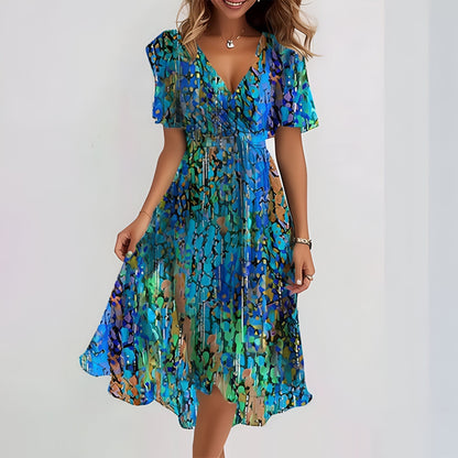 Seraya™ – Elegantes, luftiges Kleid mit taillenbedeckendem Design