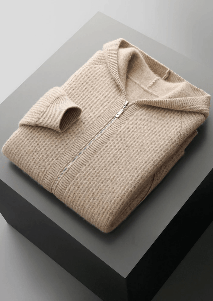Sommerfeld | Extra Fine Merino Wool Zip Hoodie