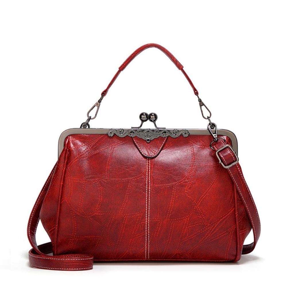 Retro Kuss-Schloss Handbag