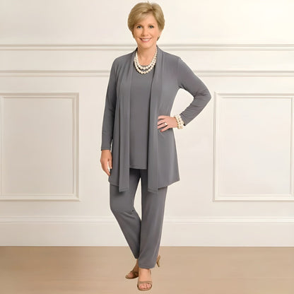 Ronalie | Stilvolles Ensemble aus Bluse und Hose