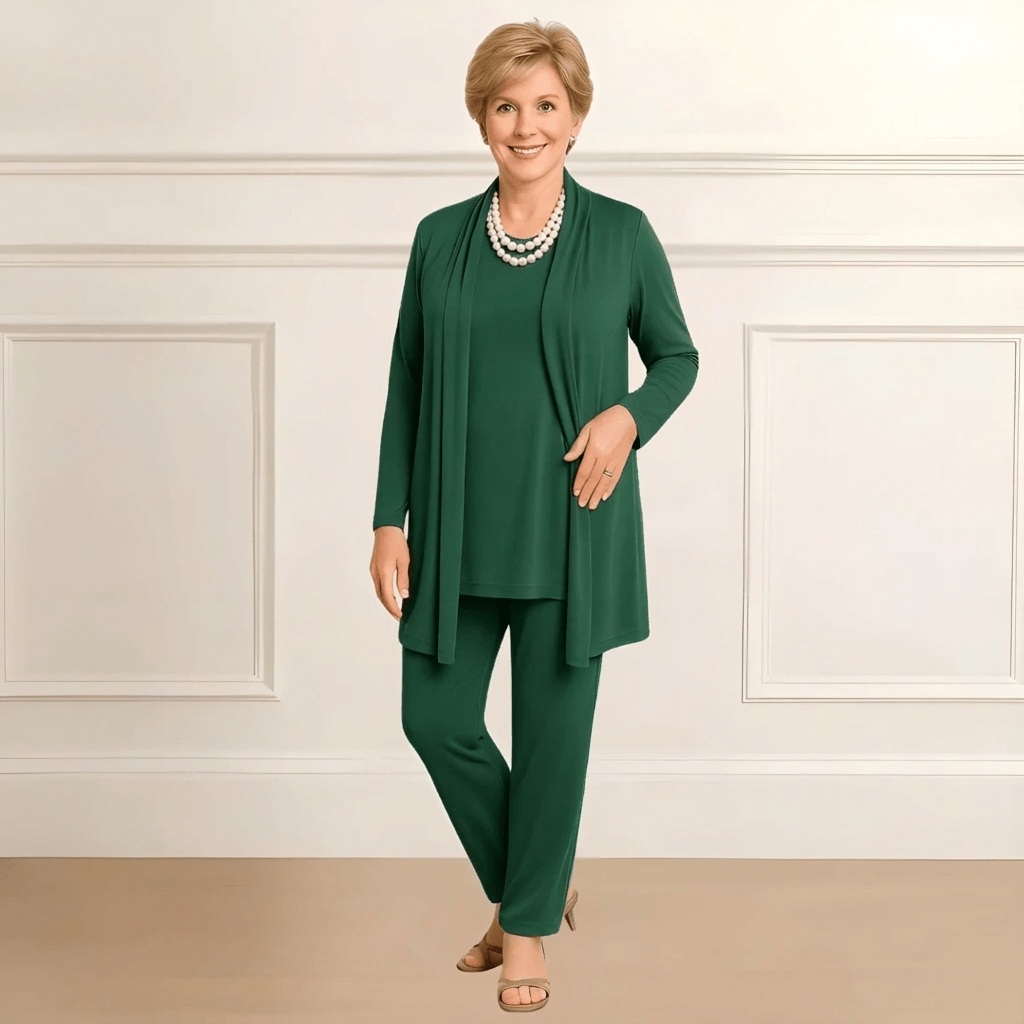 Ronalie | Stilvolles Ensemble aus Bluse und Hose
