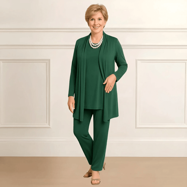 Ronalie | Stilvolles Ensemble aus Bluse und Hose