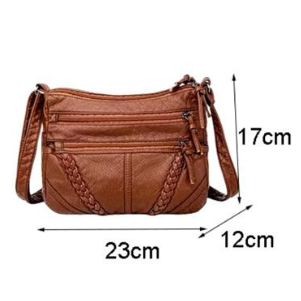 Andy | Weiche Lederhandtasche