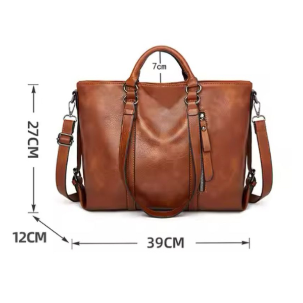 Anita | Vintage Kunstleder Tasche