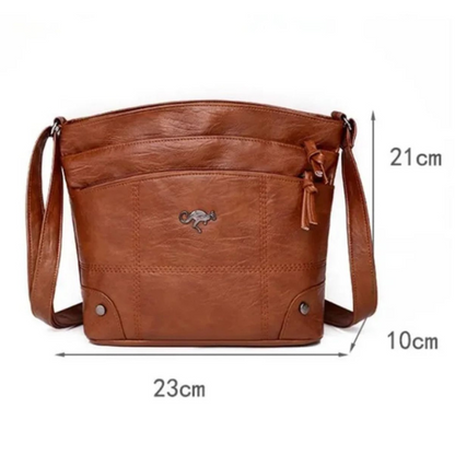 Alina | Leder Schultertasche