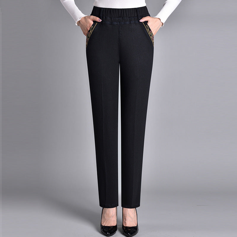 Sommerfeld | Damenjeans mit flexiblem Bund und praktischen Seitentaschen