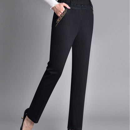 Sommerfeld | Damenjeans mit flexiblem Bund und praktischen Seitentaschen