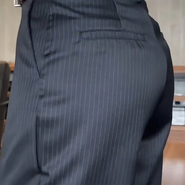 Sommerfeld | Elegante, Figurbetonende Hose mit Streifen