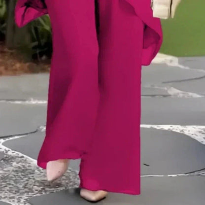Herlene | Elegantes Oberteil- und Hosen-Set