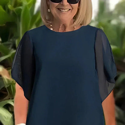 Herlene | Elegantes Oberteil- und Hosen-Set