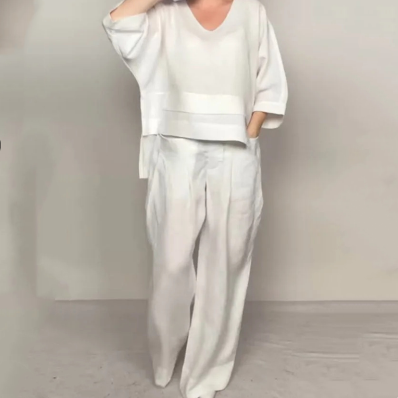 Suzzie | Elegantes, leichtes Zweiteiliges Outfit