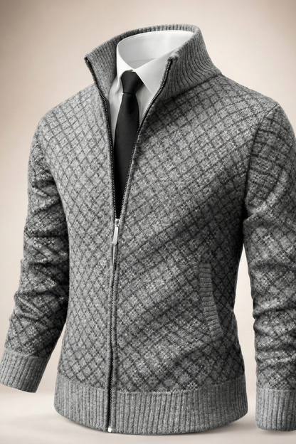 Sommerfeld | Elegante Casual Strickjacke mit Reißverschluss