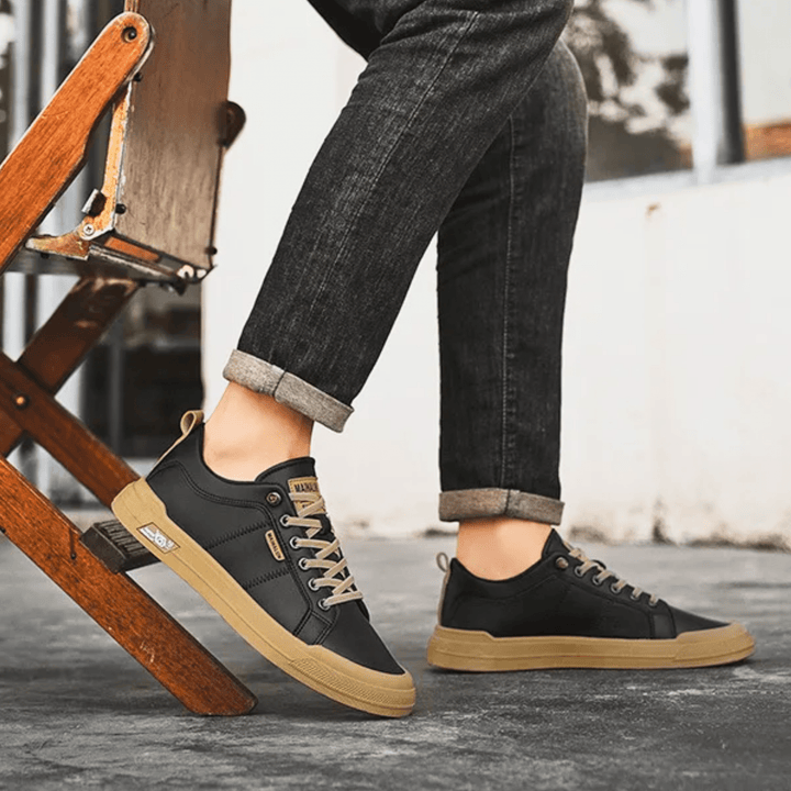 Sommerfeld | Herren Leder-Sneaker