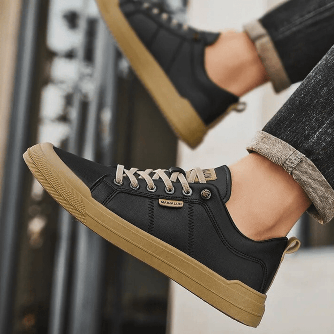 Sommerfeld | Herren Leder-Sneaker