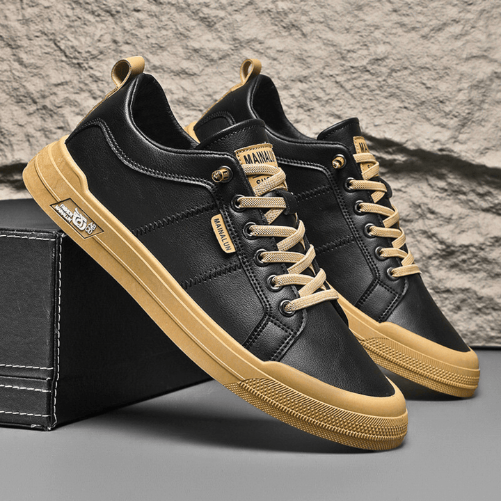 Sommerfeld | Herren Leder-Sneaker