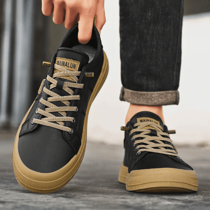 Sommerfeld | Herren Leder-Sneaker
