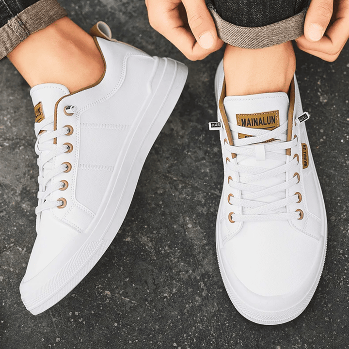 Sommerfeld | Herren Leder-Sneaker